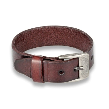 Bransoletka brązowa obwód max 20,5cm (id: 101)