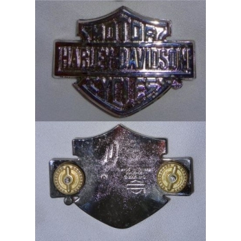 Emblemat ozdoba na śruby 7mm nikiel połysk (id: 711)