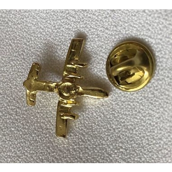Herkules Lockheed znaczek 3D samolot na pins złoty (id: 214)