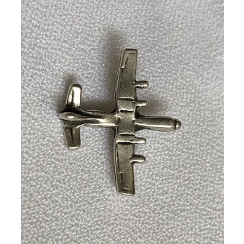 Herkules Lockheed C130 znaczek 3D samolot na pins stare srebro (id: 218)