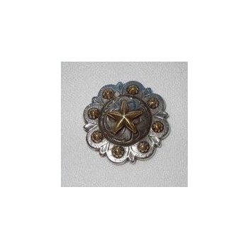 Concho western z gwiazdą 32mm na śrubkę (id: 2112)