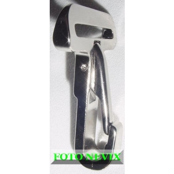Karabinek, duży K-40 nikiel 43mm (id: 1176)