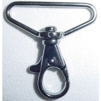 Karabińczyk, karabinek K-42 35mm ciemny nikiel połysk (id: 1545)