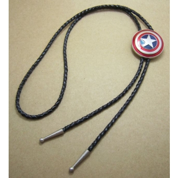 Capitan America tarcza bolo krawat western country (id: 1103)