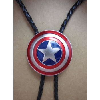 Capitan America tarcza bolo krawat western country (id: 1103)