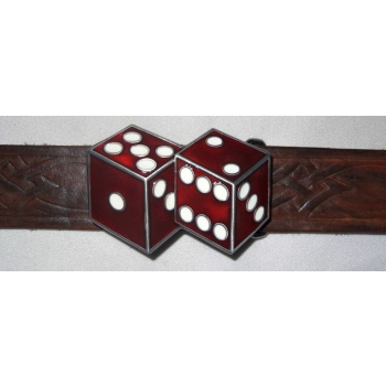 Kości kostki czerwone klamra (id: 2089)