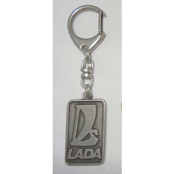 ŁADA LADA brelok stare srebro metalowy zawieszka (id: 422)