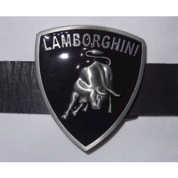 Klamra samochodowa czarna Lambo.. (id. 3010)