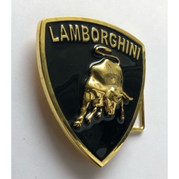 Klamra samochodowa złota Lambo.. (id. 3011)