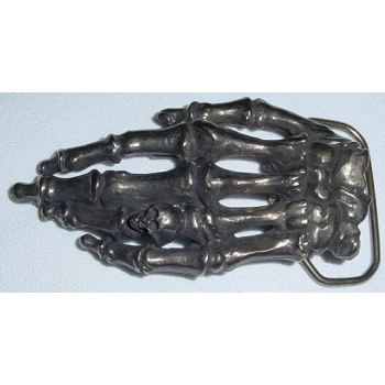 Kostucha rączka klamra 3D brązowa (id: 2095)