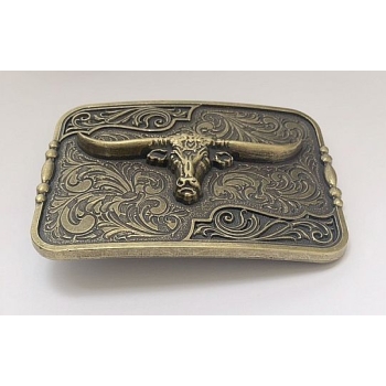 Byk Longhorn klamra brązowa (id: 1692)