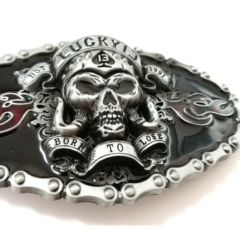 Skull łańcuch Lucky 13 klamra (id: 2562)