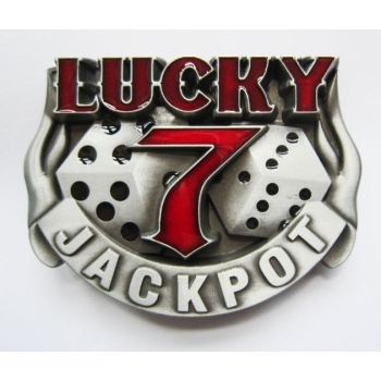 Lucky 7 kości jackpot kasyno klamra spinka (id: 2547)