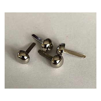 ĆWIEKI 8mm OKRĄGŁE chrom, guzy 4szt. na wąsy (id: 833)
