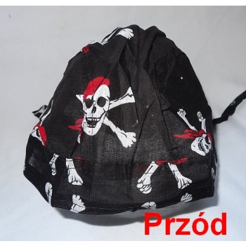 Pirat czapeczka du rag, doo rag bandama (id: 9)