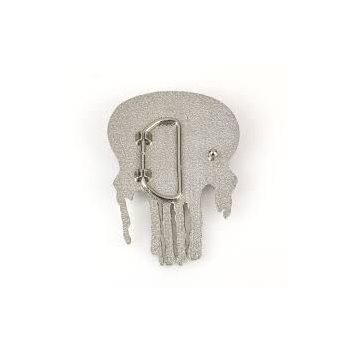 Punisher skull klamra kopla zapinka chrom połysk (id: 2615)