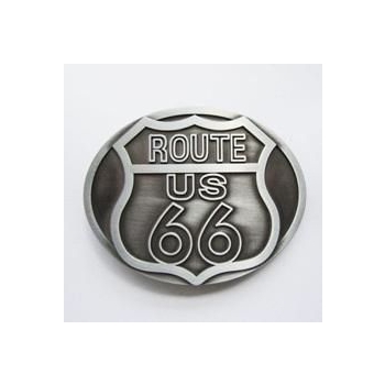 Route 66 klamra stare srebro do paska (id. 2898)