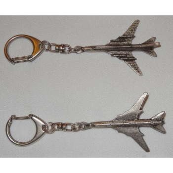 SU - 22 Suchoj brelok 3D lotnictwo, zawieszka stare srebro (id: 187)