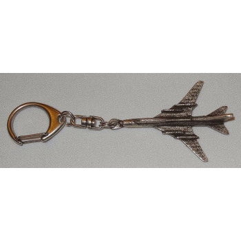 SU - 22 Suchoj brelok 3D lotnictwo, zawieszka stare srebro (id: 187)