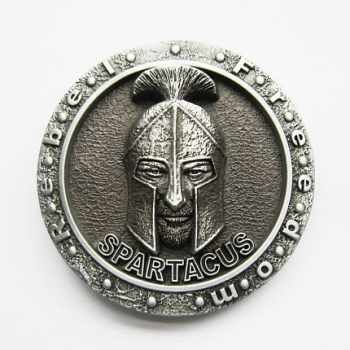 Spartacus Rebel Freedom klamra 3D stare srebro (id: 2704)
