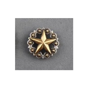 Concho western z gwiazdami 25mm na śrubkę (id: 2113)
