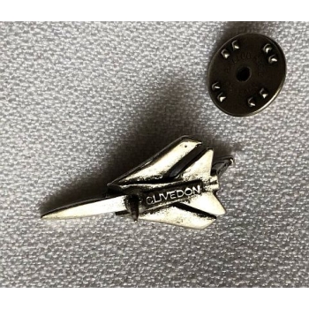 Tornado znaczek 3D na pins złoty (id: 243)
