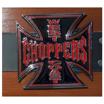 Krzyż choppers czarny klamra (id: 2044)