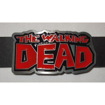 The Walking DEAD klamra do paska czerwona (id: 2620)