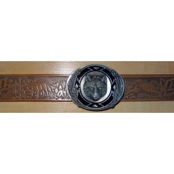 Wilk 3D klamra ozdobna (id: 1304)