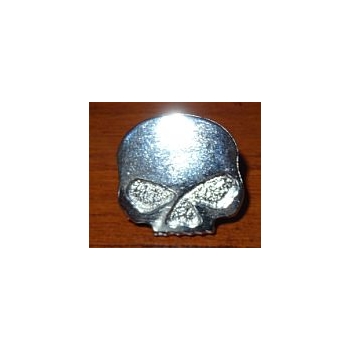 Czaszka skull logo Willie na nit nikiel połysk (id: 816)