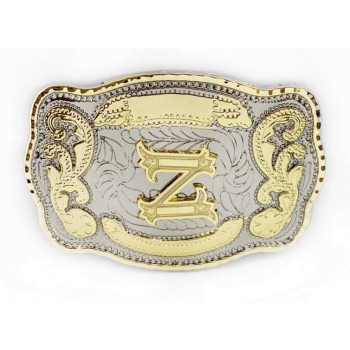 Litera złota inicjał Z klamra western zdzisław zofia (id: 2642)