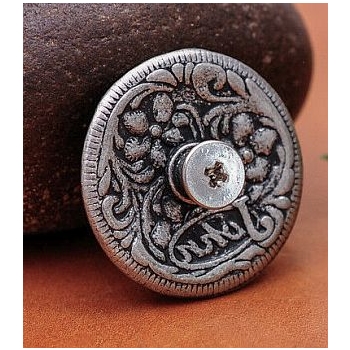 Concho z turkusem 25mm na śrubkę (id: 2110)