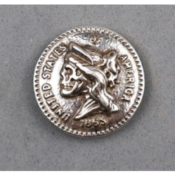 Concho królowa 1865 31mm (id: 862)
