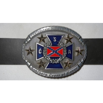 CSA Confederate States of America flaga USA stany klamra (id: 1751)