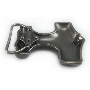Młot Thora klamra stare srebro 3D (id: 2075)
