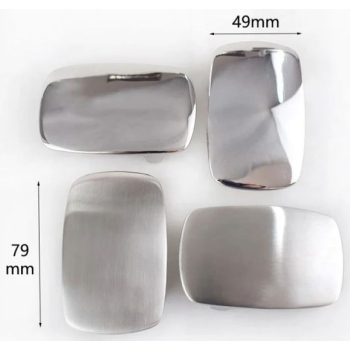 Klamra ze stali nierdzewnej połysk na pasek 39mm (id: 936)